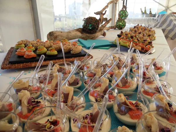 Buffet de canapés et verrines